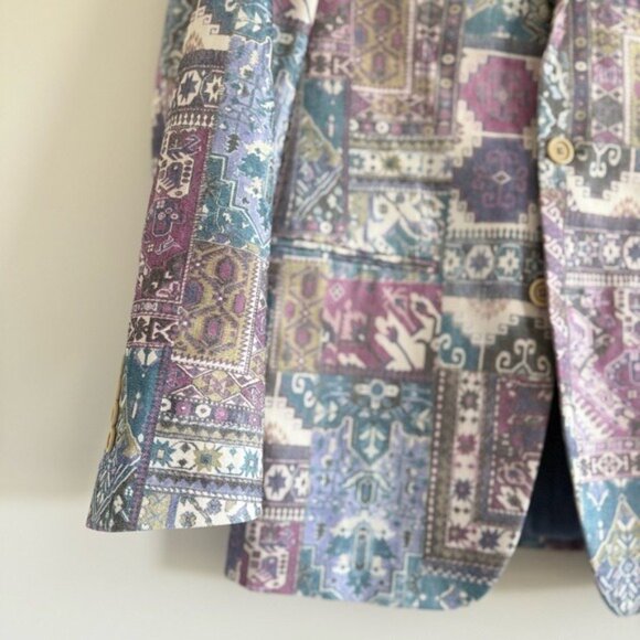 TALLIA sport coat Multicolor Patterned Blazer size SP16 nwt - Picture 3 of 12
